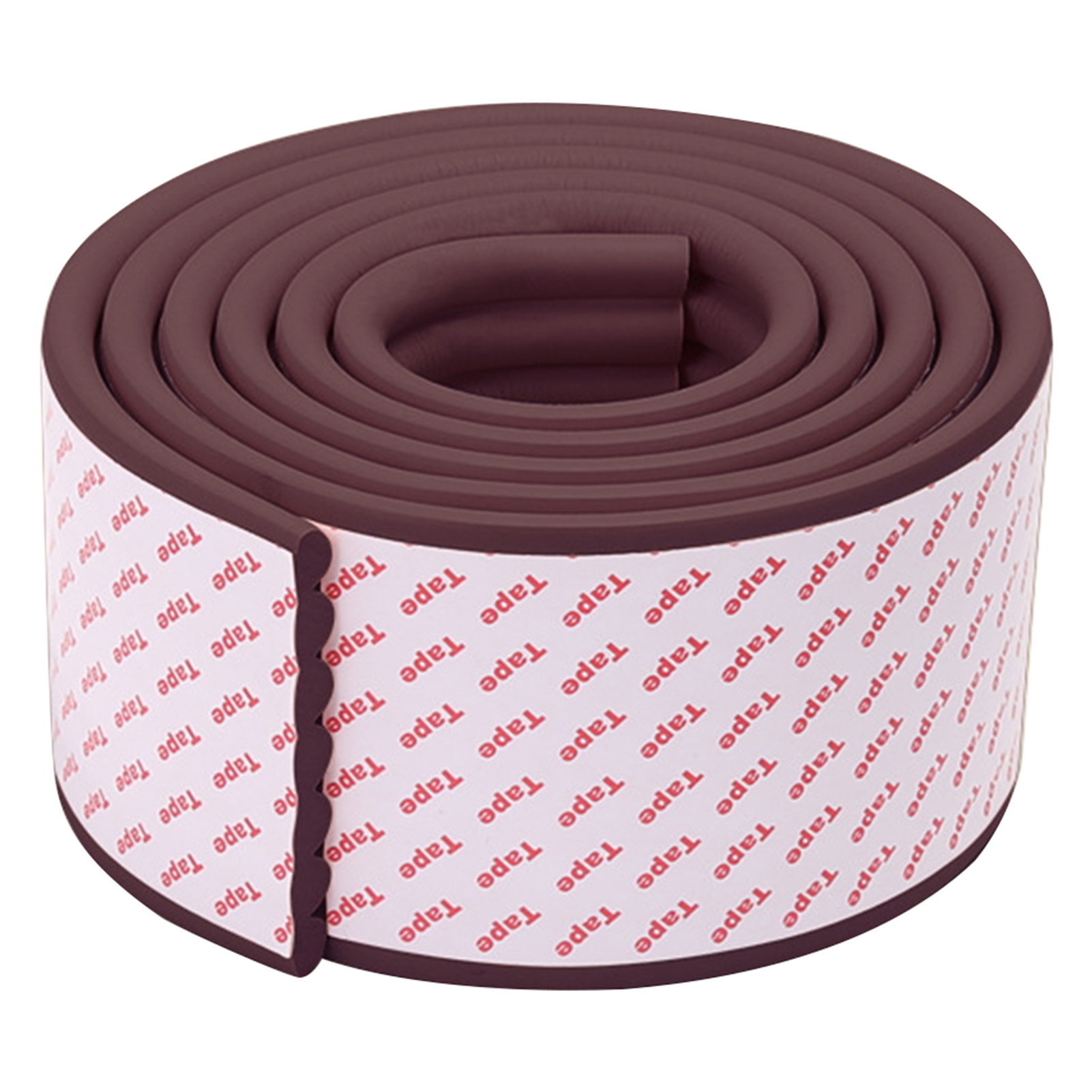 2m/roll Kindergarten Furniture Bumper Soft Living Room Home Office DIY Edge Protector Corner Guard Baby Safety Protective: Auburn