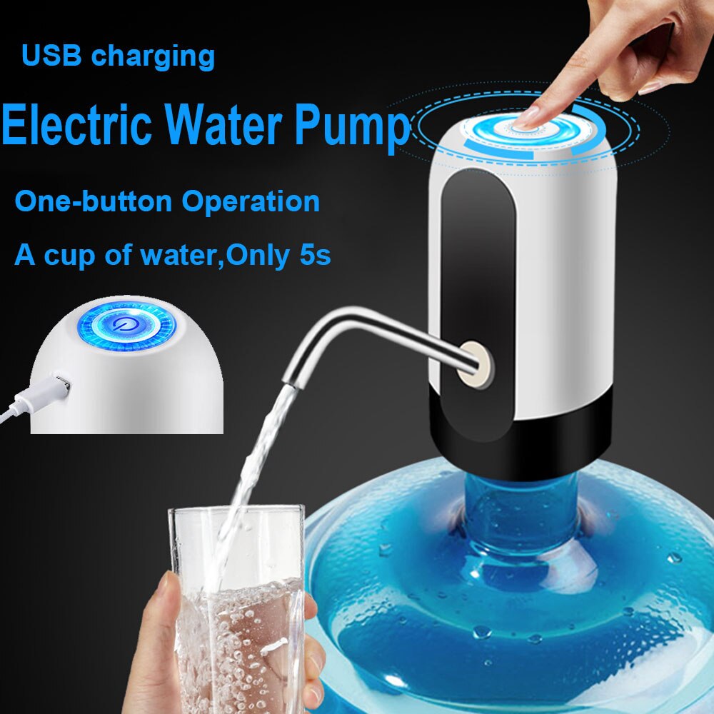 Thuis Gadgets Water Fles Pomp Mini Barreled Water Elektrische Pomp Usb Charge Automatische Draagbare