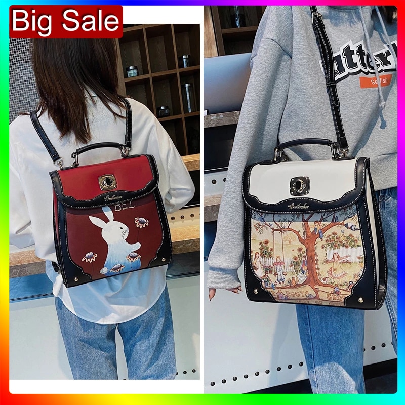 ¡Novedad de ! Mochilas de lujo para mujer de Beibaobao, mochila de piel sintética de lujo para chicas, mochila de para mujeres