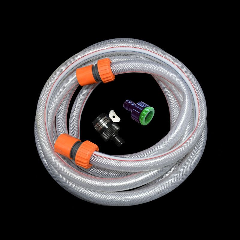 3/4" flexible garden hose Car wash kit Round Tap Connectors garden irrigation hose watering water pipe soft and odorless