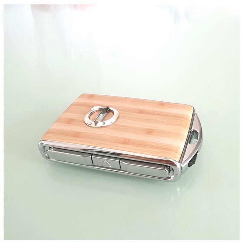 1pc Car Key Modification Case Refit Acrylic Car Key Shell Replacement for for Volvo S90 S60 XC60 XC90 XC40 V60 V90: Bamboo