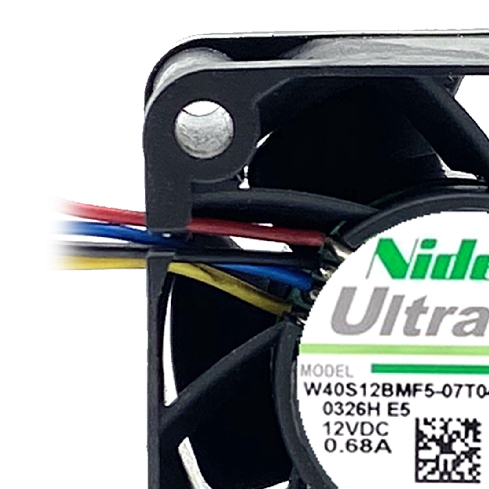 Antminer APW8 APW9 APW9 APW12 sostituzione ventola Nidec UltraFlow 4x4x2.8 12V 2spillo fan