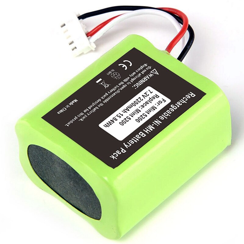 7.2V 2200Mah Replacement Battery Compatible For Irobot Braava 320/321 & Mint 4200/4205