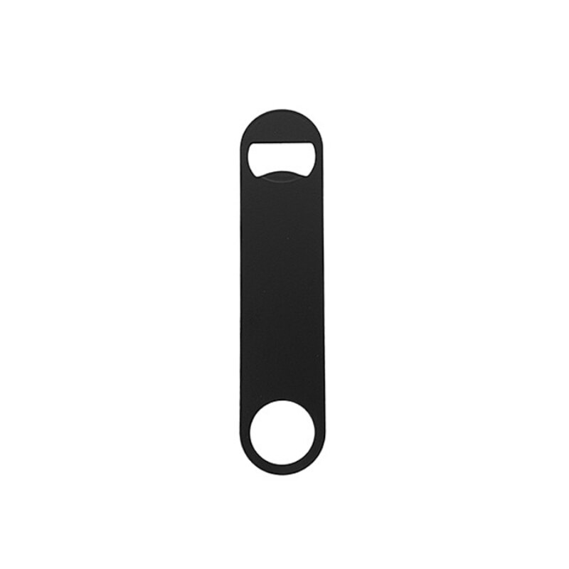 Kitchen Unique Large Flat Speed Bottle Cap Opener Remover Bar Blade Home Hotel Beer Bottle Opener Stainless Steel: B