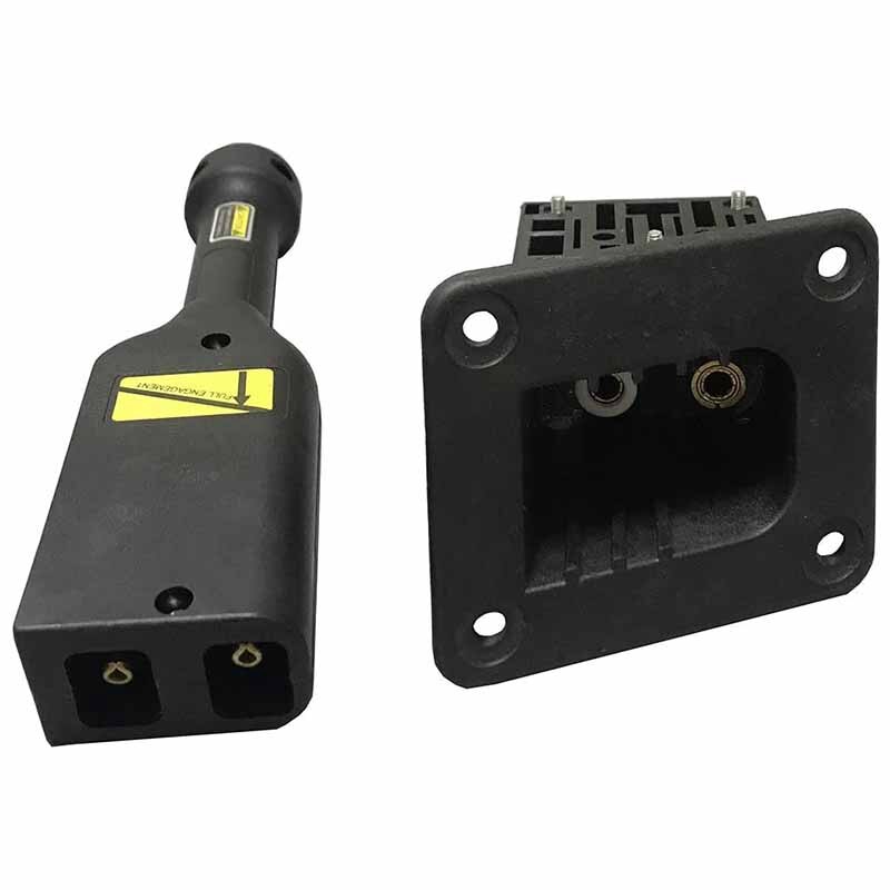 Golf Cart 36V Power Wise Charger 73345-G01&amp;73063-G01 for EZGO TXT DCS/PDS Car Receptacle and Handle Plug Replacement