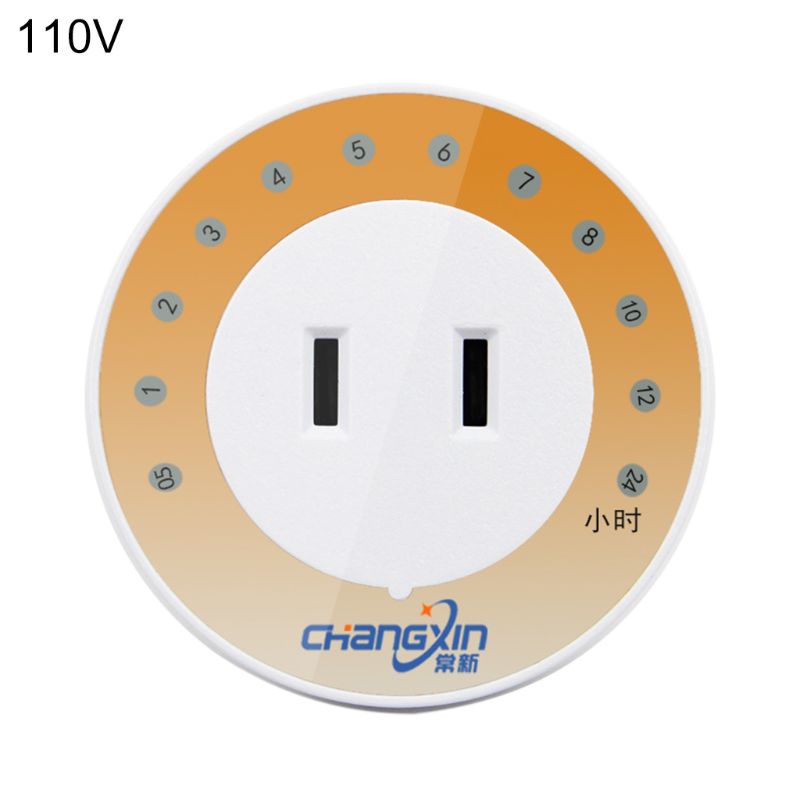 Outlet Timer Switch For Phone Electric Scooter Motorcycle Charger US 110V-220V 40JA: 110V O