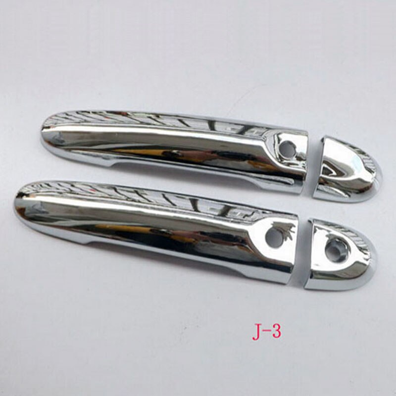 for Nissan Juke ABS Chrome Door Handle Cover Door Handle Car Accessories 4 Pcs: J-3