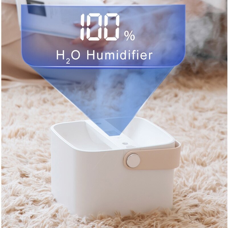 Smart wireless timing dual jet humidifier 2.5L large capacity office home portable multi-function silent atomizer