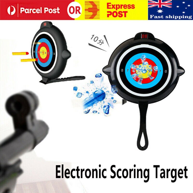 ZHENDUO Electric Scoring Target Auto Reset Voice for Gel Blaster Toy Gun Practice AU stock