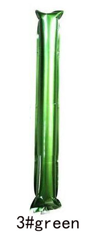 Claquette gonflable brillante pour tennis | Bâtonnets pour sport, rencontre football, basket-ball, tennis, match de natation, événement Wh: 3 green
