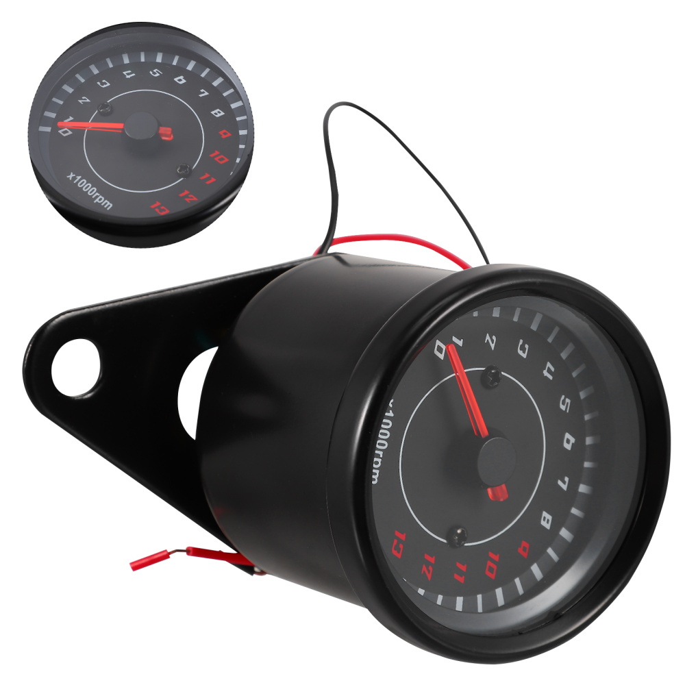 Motorfiets Toerenteller Led Digitale Toerenteller Backlit Motorfiets Gemodificeerde Gauge Motorfiets Toerenteller Gemodificeerde Toerenteller: Default Title