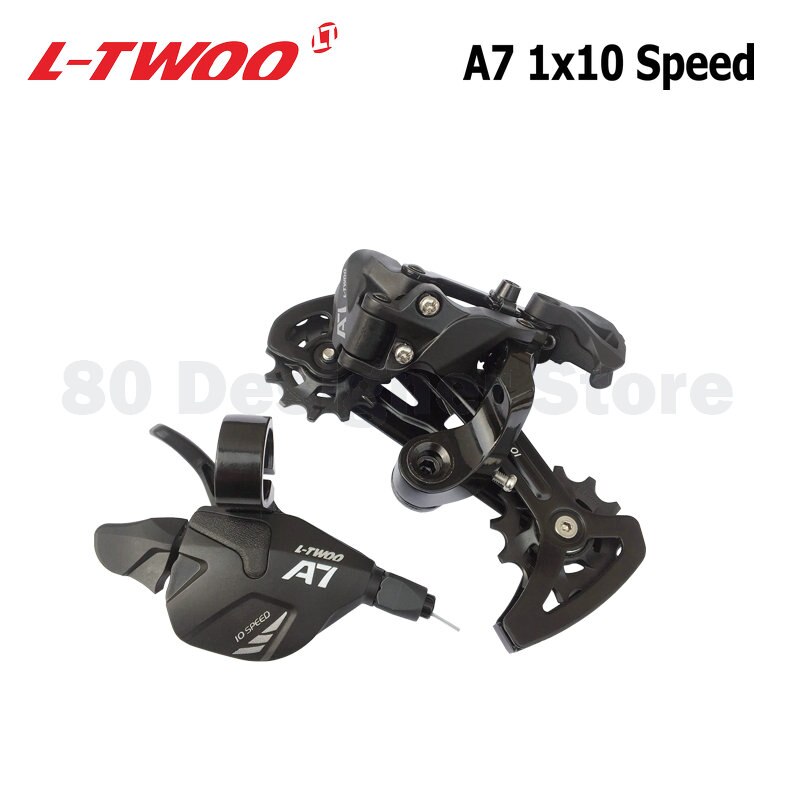 LTWOO A7 1x10 Groupset Trigger Shifter Lever+Rear Derailleur for MTB Bike 10-Speed Cassette Sprockets 42T 46T 50T LTWOO Groupset