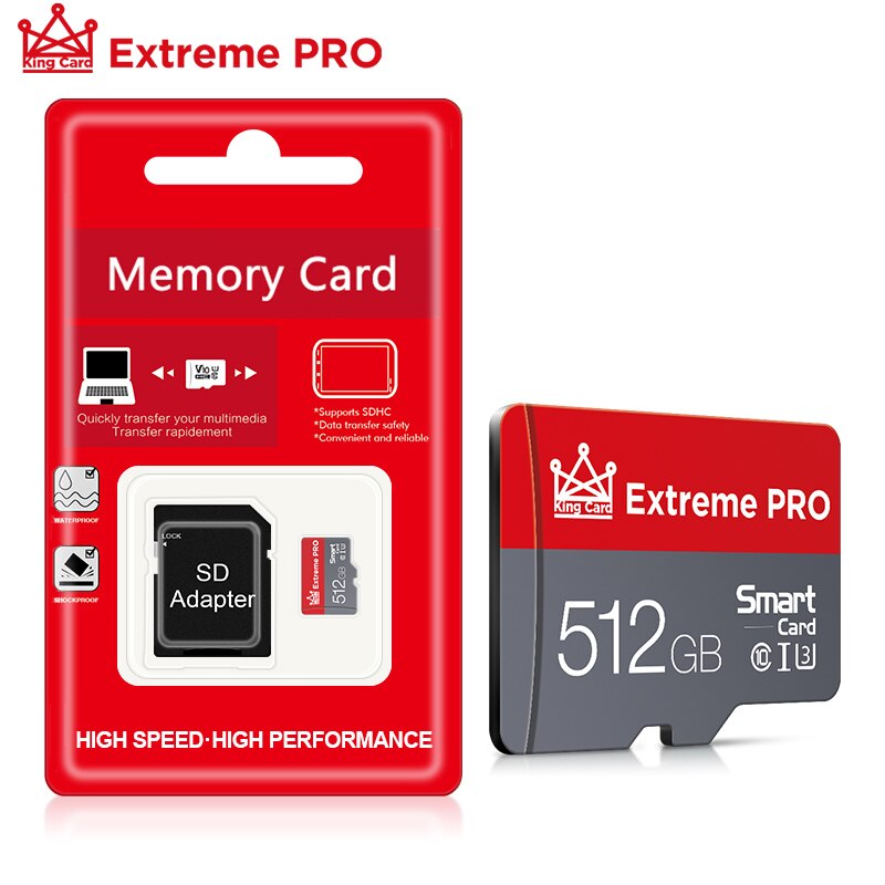 Class 10 Micro sd card 64GB 32GB 16GB 128GB 512GB TF card Memory Card cartao de memoria 16GB Mini Card For Phone Tablet PC: 512GB