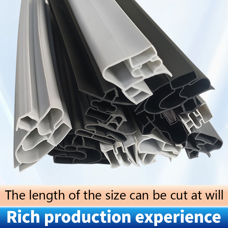 2,5 m lange strip ongesneden levering koelkast afdichtstrip deuropening strip vriezer sluiting strip deurpad film met magneet # 004