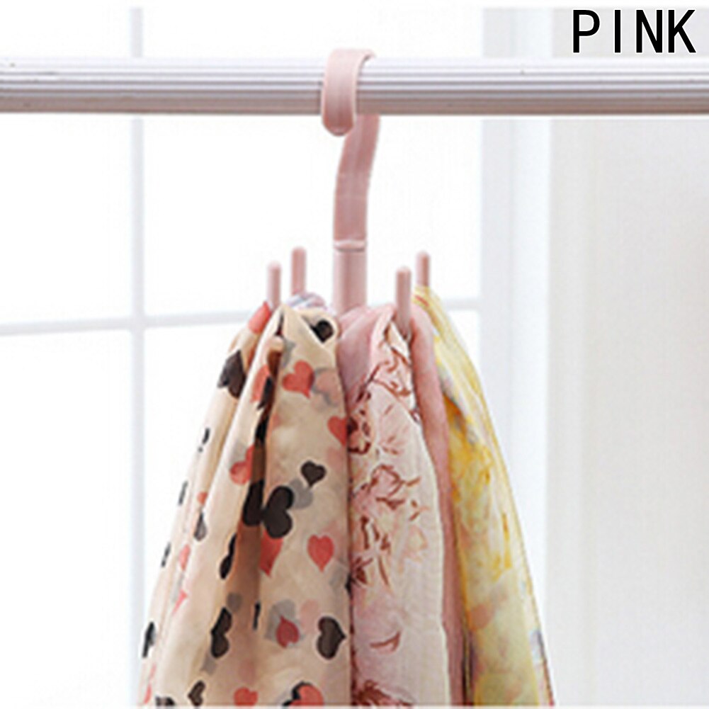 Handbag Bag Holder Space Saving Hanger Cabinets Clothes Rack 360 Degree Rotation Shoes Belt Scarf Hanging Rack: PK