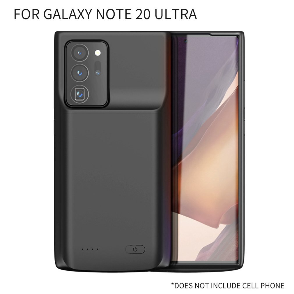 Batterij Case 6000Mah Snel Opladen Voor Samsung Galaxy Note 20 Ultra Extended Batterij Oplader Beschermhoes: for Note 20 Ultra