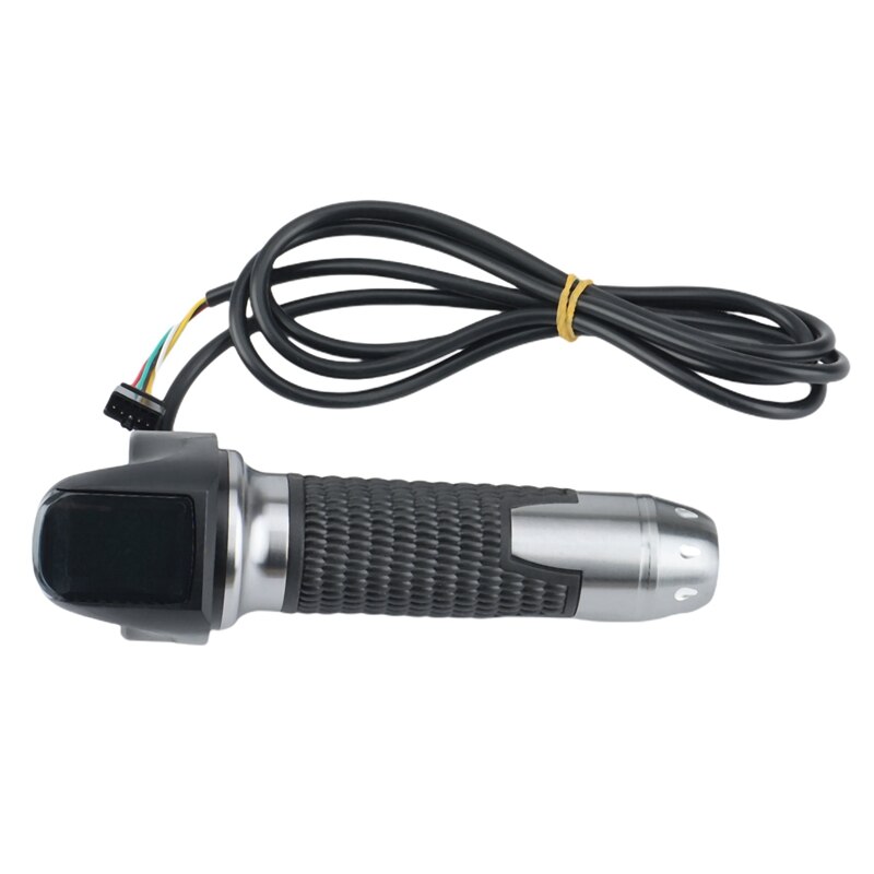 48V Electric Scooter Speed Controller Handlebar Electric Bicycle Scooter Motor with LCD Display Power Indicator