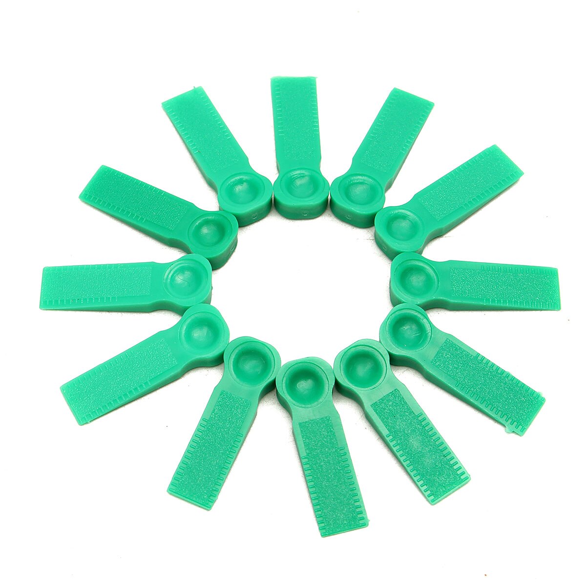 100pcs Green Wedges Floor Wall Tile Leveling System Tile Spacers Bulding Tool 6mm