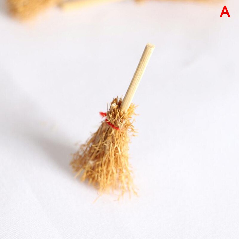 1 Pc mini Dom narzędzia ogrodnicze domek dla lalek mini miotła wycierać wiadro DIY dekoracje akcesoria 1/12 1/6 skala: 1