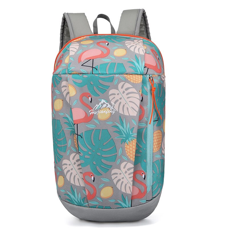 10L sac à dos Sport étanche hommes poids léger randonnée sac à dos femmes sac de voyage ordinateur portable Camping sacs à dos sac d'école pour adolescent: Flamingo Gray