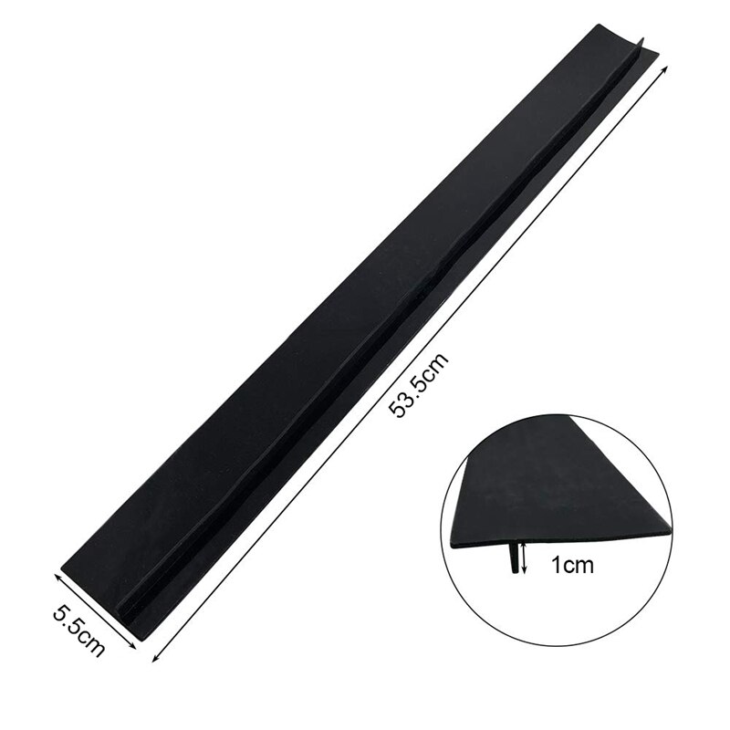 , Juego de 4 fogones de cocina de silicona, cubierta de espacio, sellos de relleno de huecos largos y anchos, protector de derrames para placa encimera, horno de lavado