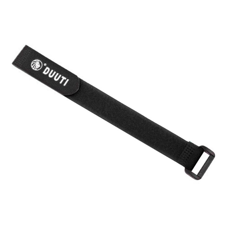 Uds MTB bicicleta de carretera correa de fijación multifuncional ajustable de Nylon Velcro lazos bicicleta Cables fijación inflador de bicicleta: Black
