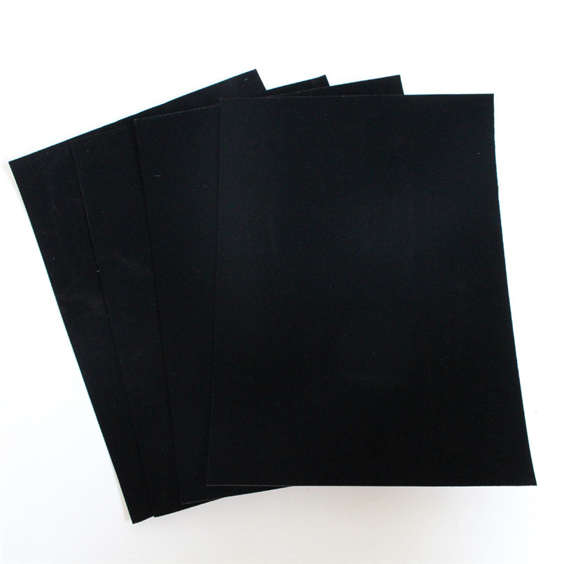 Counter Product display cloth Black Felt Fabric Adhesive Sheets Multipurpose Velvet Sheet Sticky Glue Back #2u13: Default Title