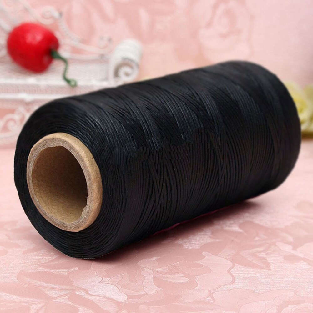 260M 150D 0,8mm Flache Gewachste NäHenne Linie dicke Gewachste Gewinde für Leder gewachste Schnur für Leder Handwerk Hand näHenne Gewinde