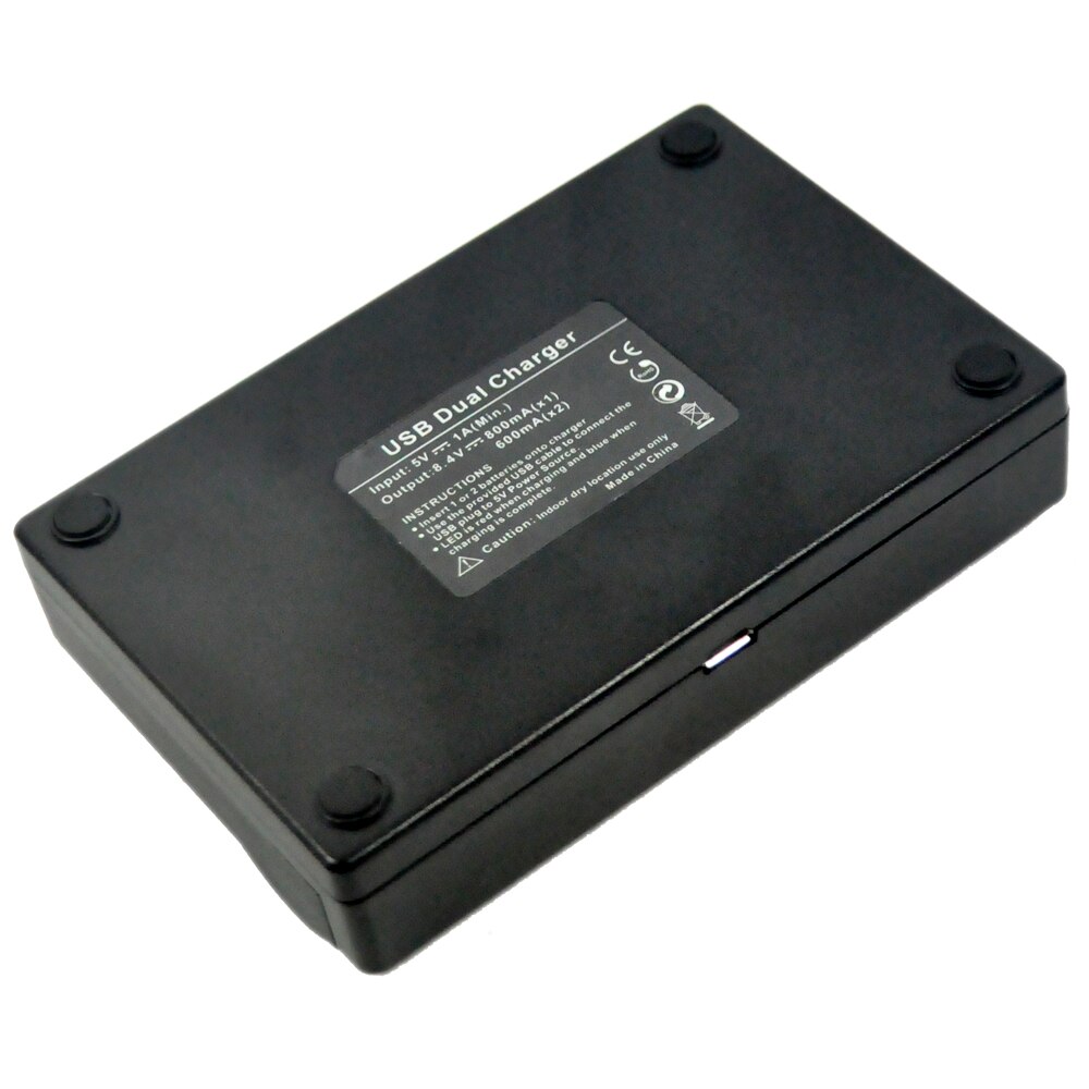 Carregador de bateria USB Dupla CR-V3 CRV3 V3P KCRV3 LB-01 GV-20 QV-XV3 2000UX 2100 2300UX 2400UX 2800UX 2900UX 3000EX 3500EX