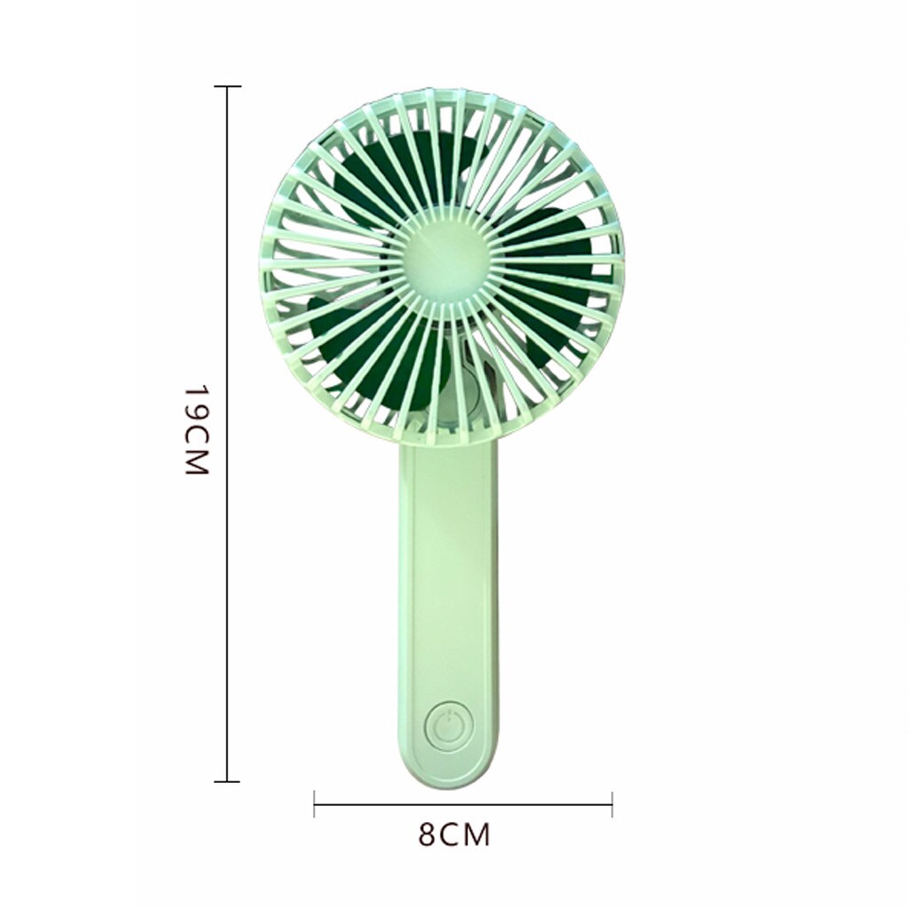 Ultra-Quiet USB Charging Low Noise Smart Home Portable Mini Handheld Fan Summer Cool Pocket fan: GN