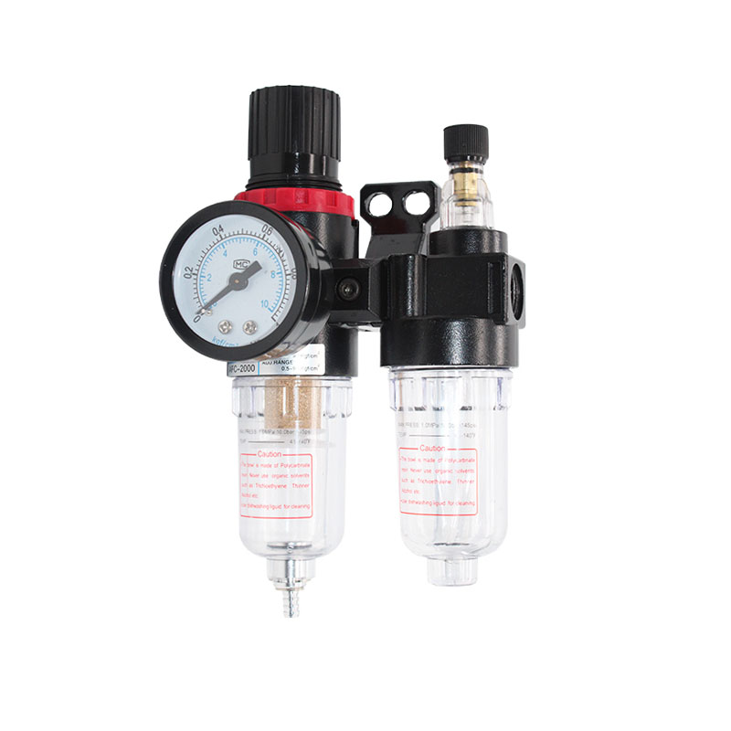 AFC2000 1/4 Luchtcompressor Olie Waterafscheider Filter Regulator Val Airbrush Reduceerventiel