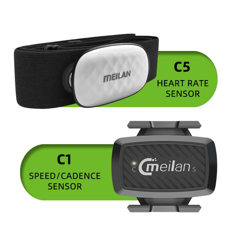 Meilan C1 magene S3 + H64 XOSS czujnik rowerowy wioślarz rytm prędkościomierz czujnik jazda na rowerze Mrówka + kryty spinning kadencji szkolenia C5: C1 i C5