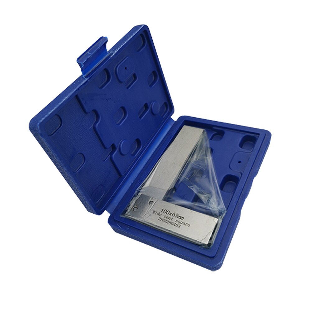 ALLSOME Machinist Square 90 Degree Right Angle Engineer Set Precision Ground Steel Hardened Angle Ruler HT2059-2064: Gold