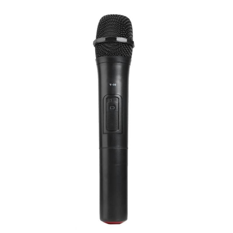 V10 Smart Wireless Microphone Handheld Mic with USB Receiver Speech Loudspeaker karaoke mic conference equipment