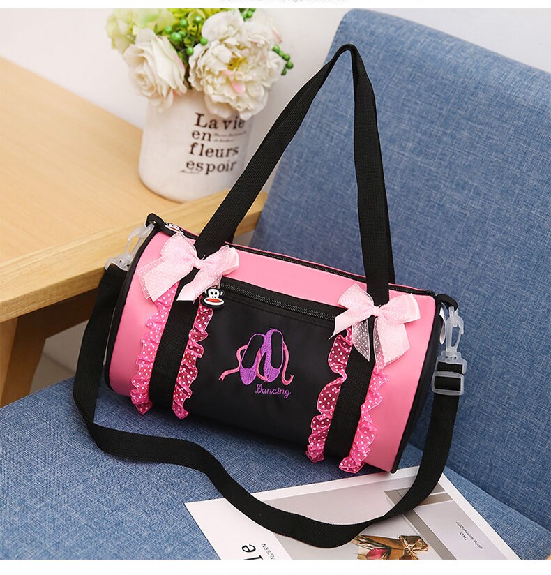 Girl Ballet Dance Bag for Girls Ballet Tutu Bags Ballerina Shoulder Bag for Kids Princess Dancing Children Dancer Bags