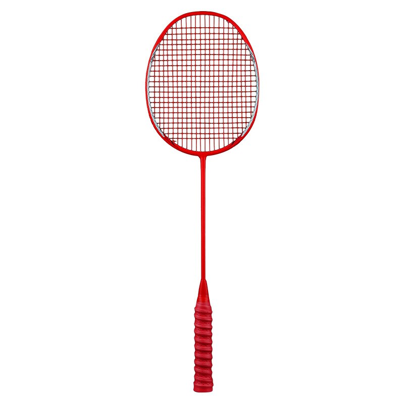All Carbon Fiber Badminton Racket 5U 80g Pull 22-26 Pounds Durable Handle Sweat Absorbing Speed Racket -40