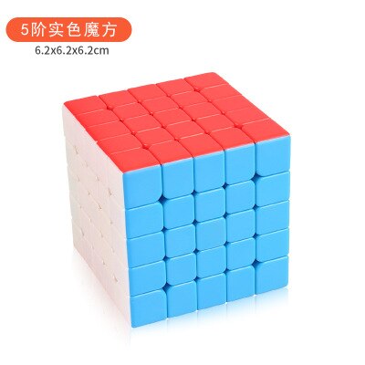 Qiyi 3*3*3 Cubo Professionale Cubo Magico Speedcube Puzzle Magia Cubi Educativo Cubo Di Puzzle Giocattoli Per I Bambini giocattoli Per Adulti: Navy Blu