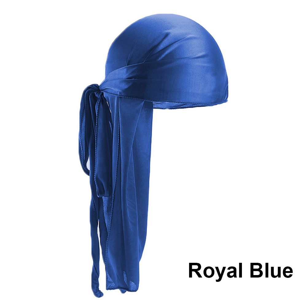 Bandana elástica ajustable para hombre y mujer, gorro de seda para quimio, para la cabeza, Baotou, 10 colores: Borgoña