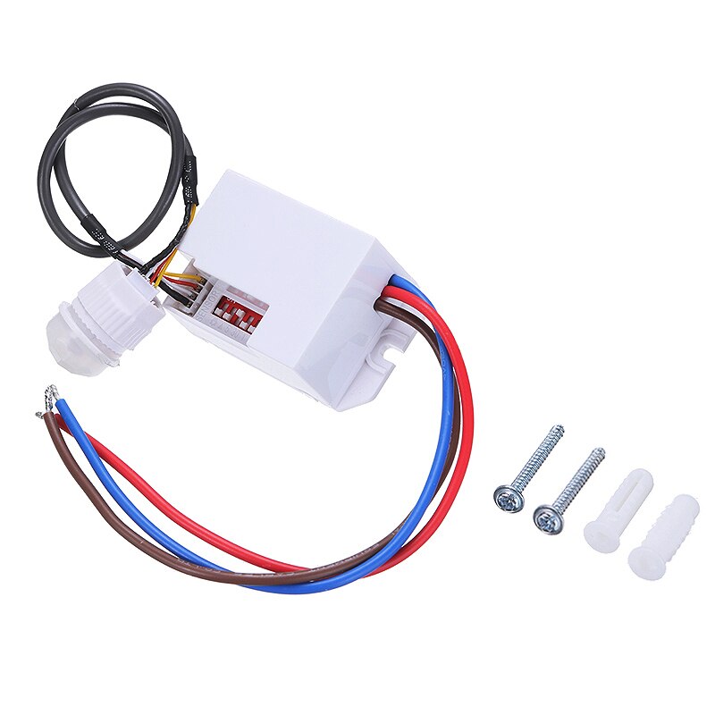 Mini PIR Infrared Motion Sensor 220~240V/AC 50HZ PIR Motion Sensor 360 Degree 800W PIR Motion Sensor For Lighting Switch Parts