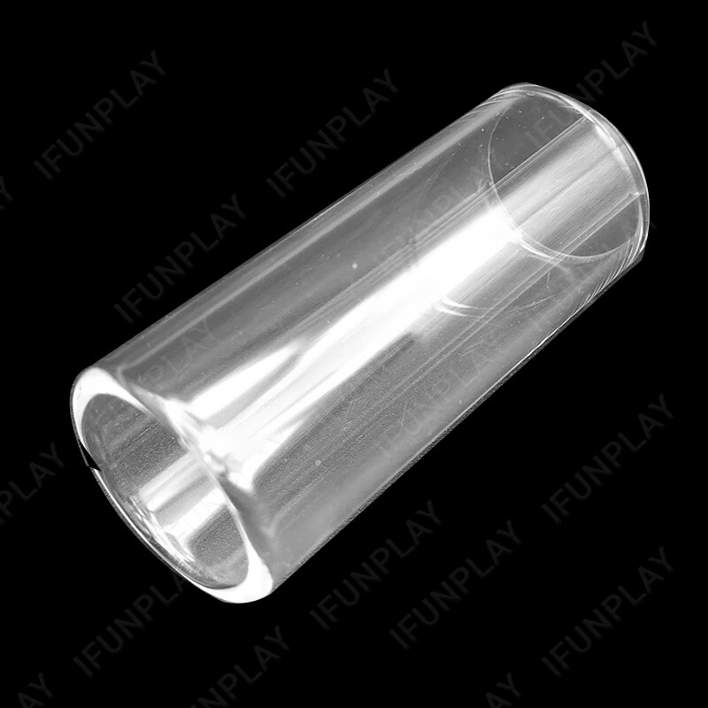 1pcs Guitar Slide Finger Slider Electric Guitar String Slide Glass Tube Finger Protect Knuckle 28/51/60/70mm Guitarra Parts