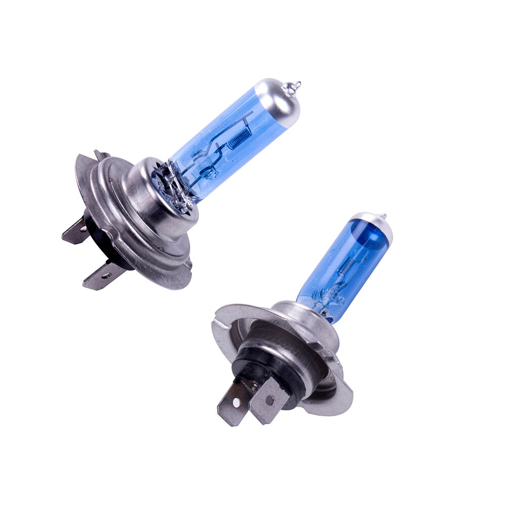 Luces antiniebla blancas brillantes H7, bombillas halógenas de 100W y 12V, faro delantero para coche, accesorios para coche, luz de estacionamiento: 2PCS