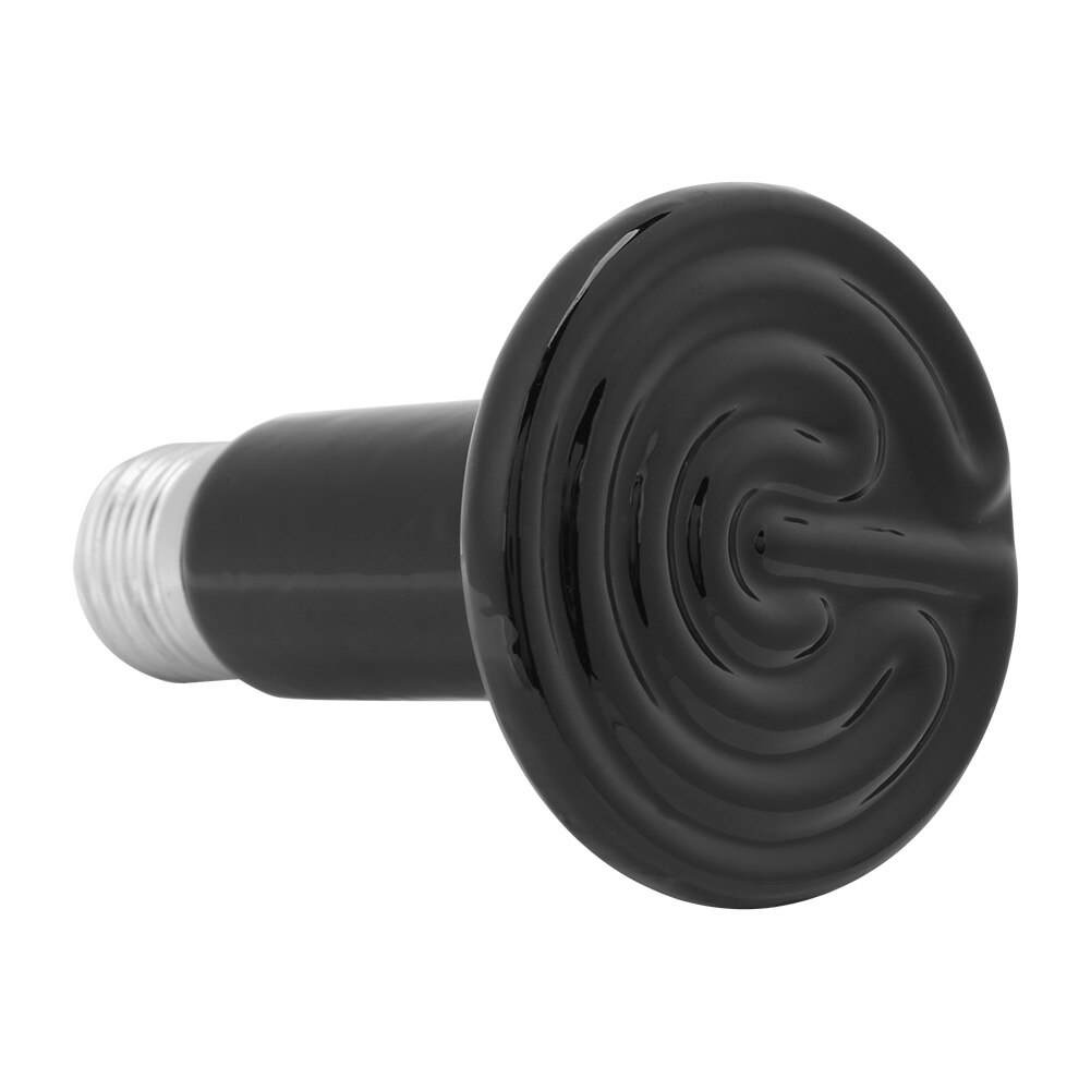 Heating Light Bulb 110V Infrared Emitter Heating Light Bulb Lamp Ceramic Heating Light Bulbs For Reptile Pet 100W