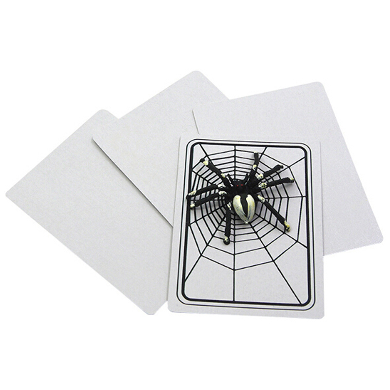 1 Set Goochelaar Gimmick Magic Illusie Gesloten-up Magic speelgoed Spider en Net De Web Truc Kaarten Magic props Goocheltrucs Speelgoed
