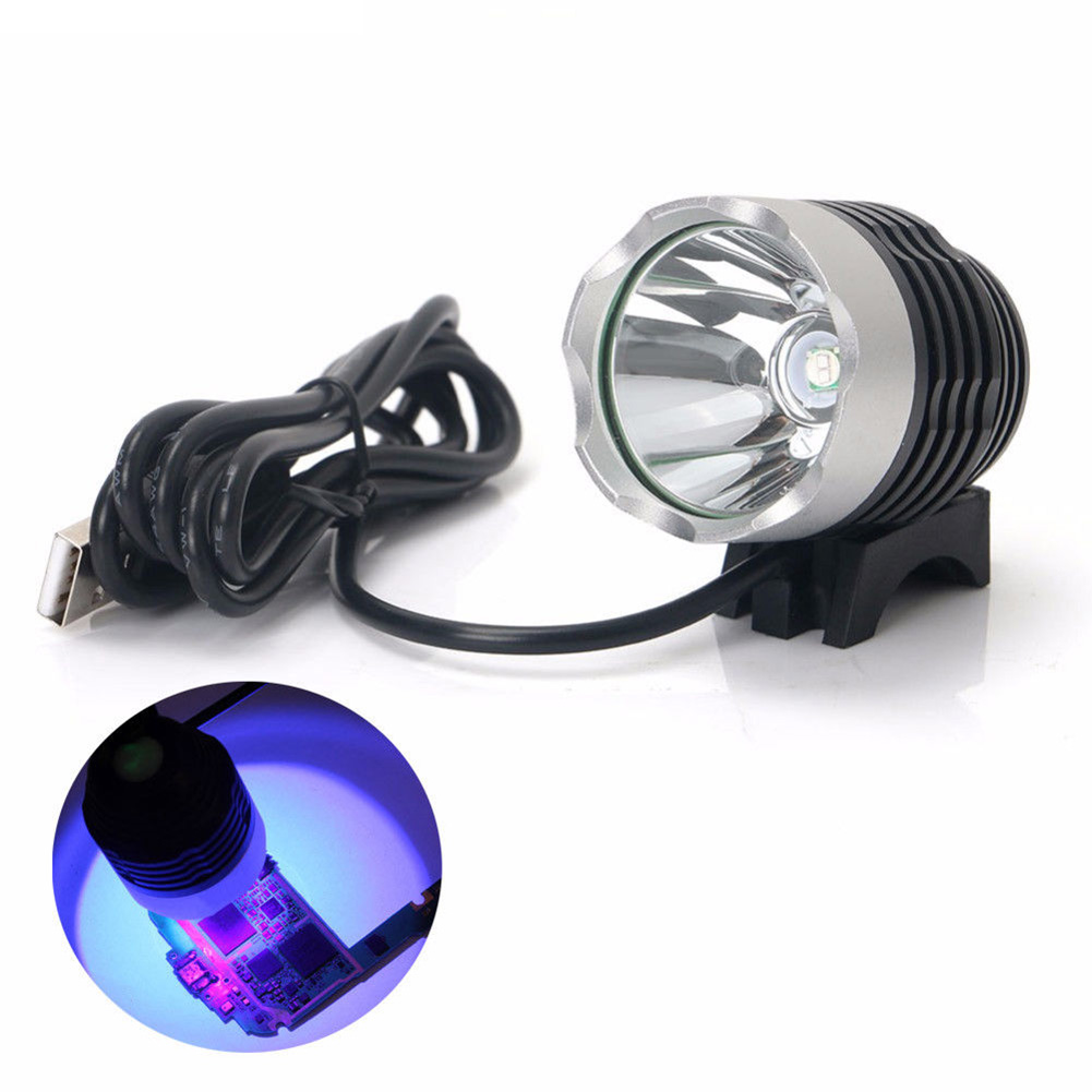 Uv lim usb mobiltelefon reparationsværktøj hurtigt led aluminiumslegering holdbar lilla lampe grøn olie ultraviolet hærdende lys
