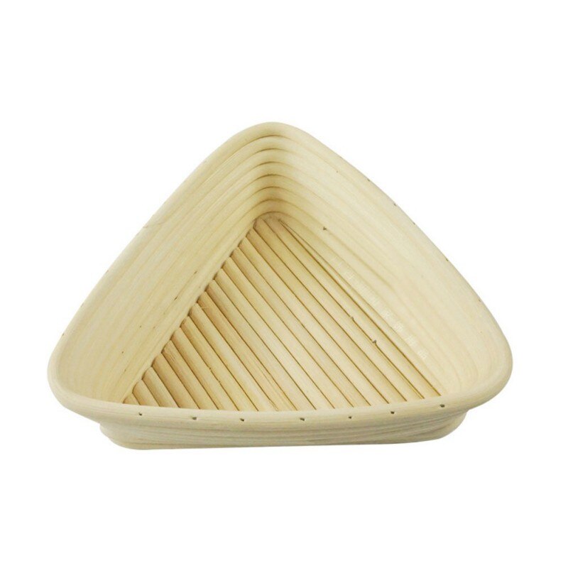 Rattan Bread Proofing Basket Triangular Natural Rattan Wicker Dough Fermentation Sourdough Banneton Bread Basket Kitchen Tool
