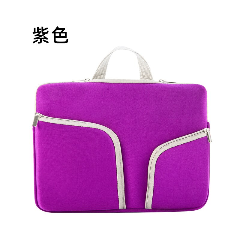 Bolsa lateral de cuero para ordenador portátil para hombre, bolsa para portátil, tipo mensajero, de negocios: 5 11inch