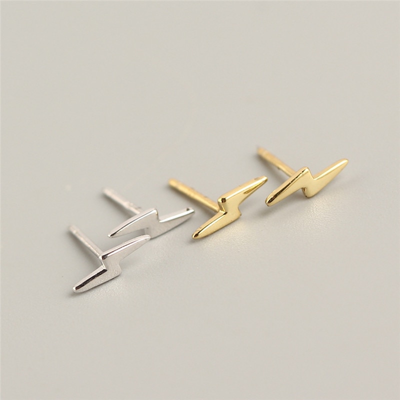 Ying Vahine de 100% Plata de Ley 925, pendientes pequeños con pasador para mujer