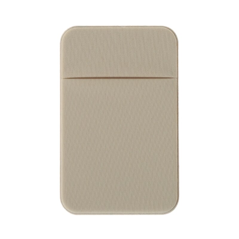 Mobile Phone Credit Card Wallet Holder Pocket Stick-On Adhesive Elastic Tool: BG