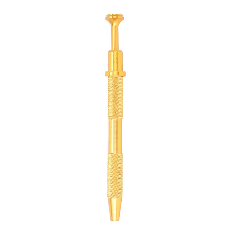 1Pc 4 Claws Sieraden Tweezer Sieraden Houder Pick Up Tool Diamant Edelstenen Kralen Kleine Schroeven Onderdelen Houder Tweezer Catcher grabbers: gold