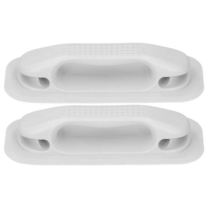 2Pcs Boat PVC Grab Handle Handrail for Drifting Boat Kayak Fishing Boat Rubber Dinghy Raft Canoe Rowing Boats Accessories